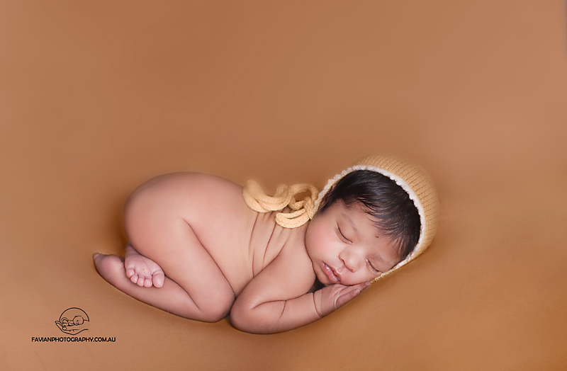 Brisbane newborn baby girl photography session